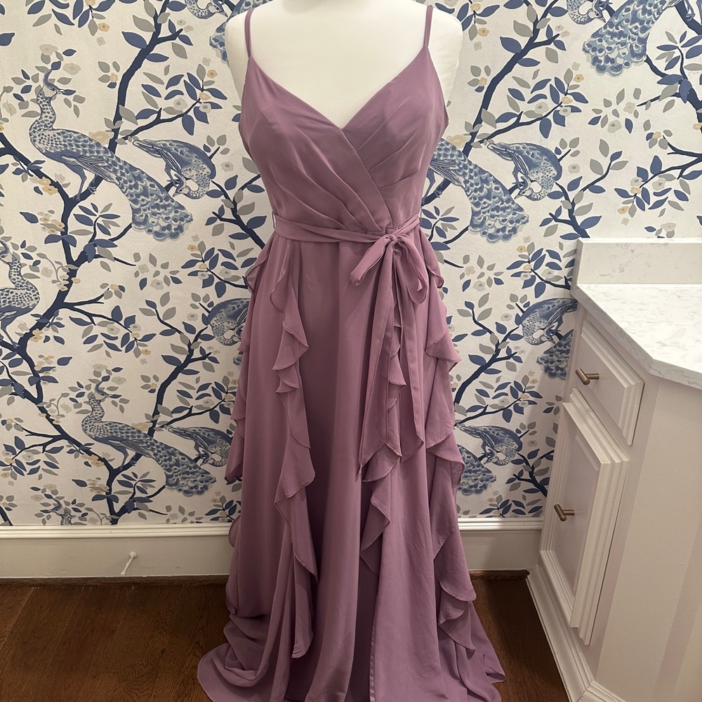 Azazie Peyton Dress in Wisteria
